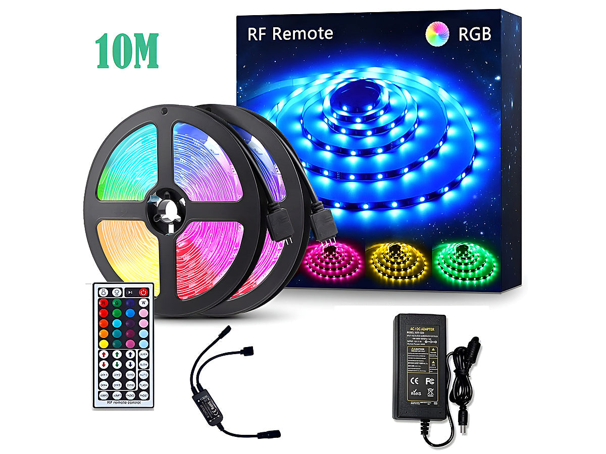 LED Strip Light RGB 10m with remote
