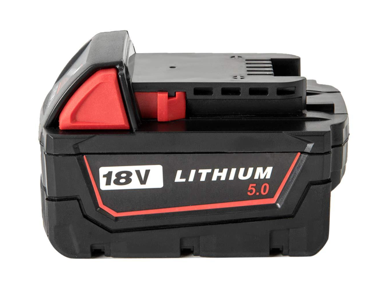 Milwaukee Battery M18 18V 5Ah Battery Replacement