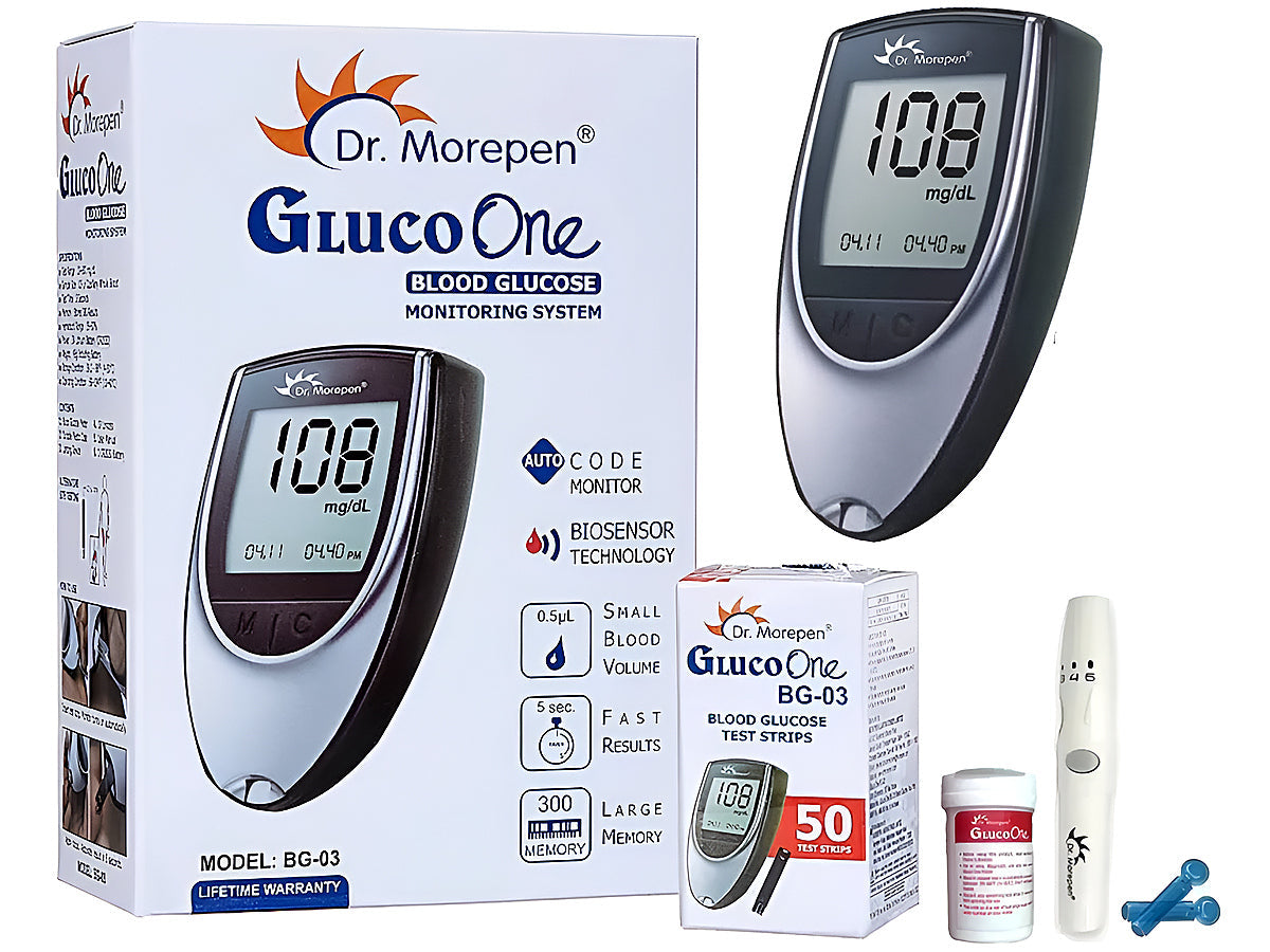 Blood Glucose Meter with 50 Strips