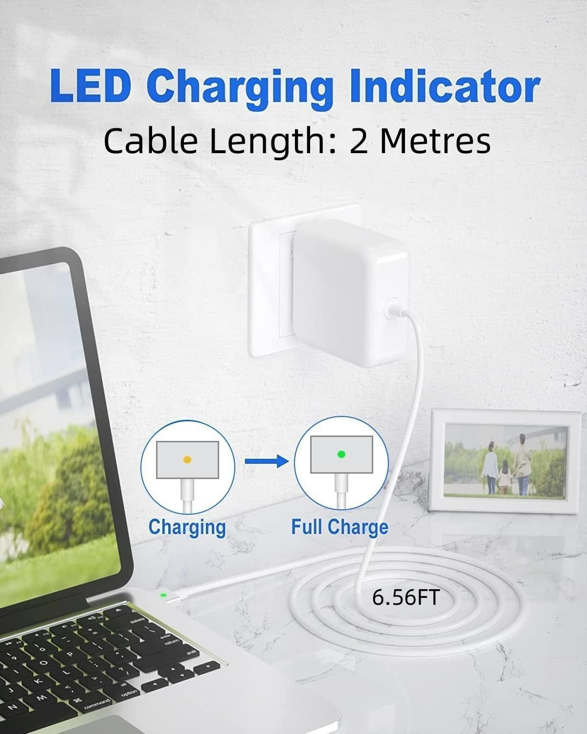 Macbook Charger 85W Magsafe 2 Replacement