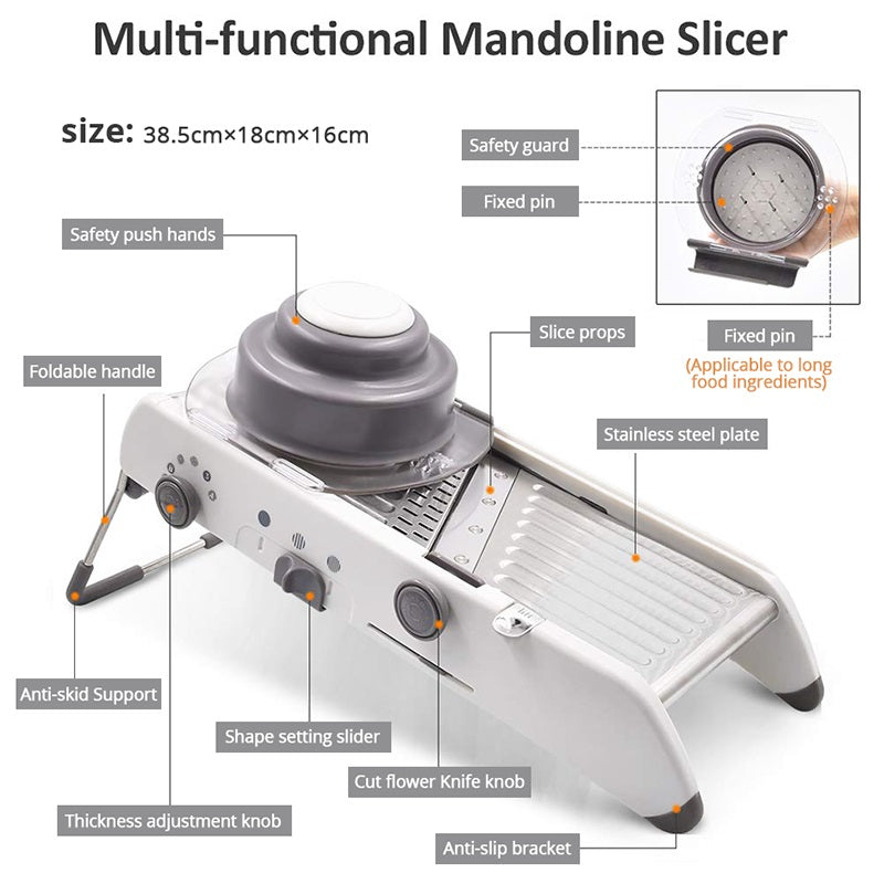 Vegetable Spiralizer Vegetable Mandoline Slicer