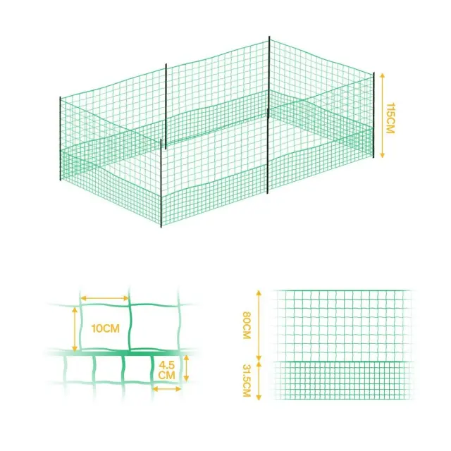 Netting Fence Fencing 12M