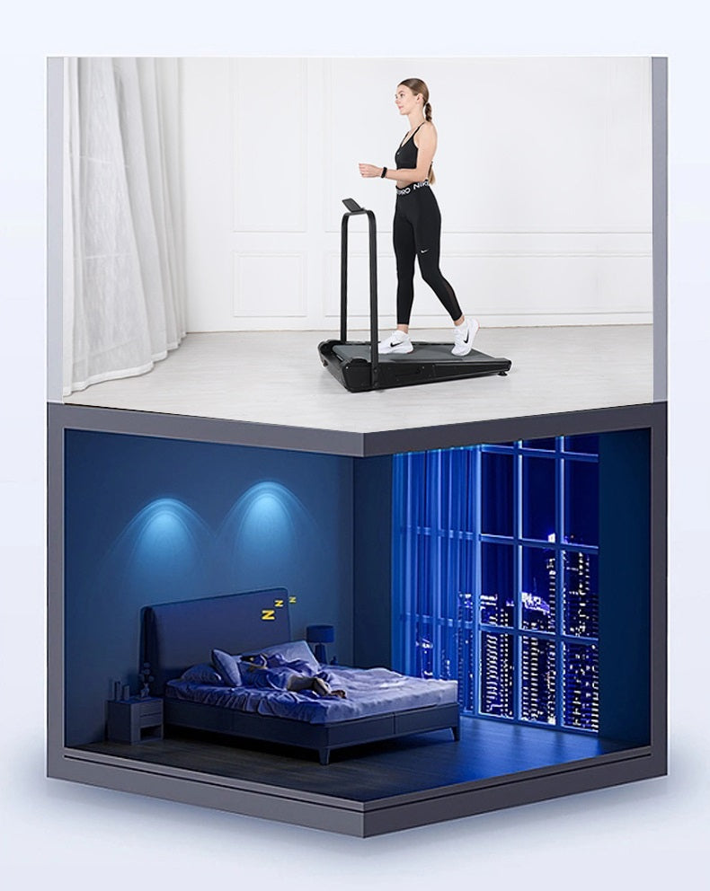 Treadmill Compact Flat Under Desk Treadmill