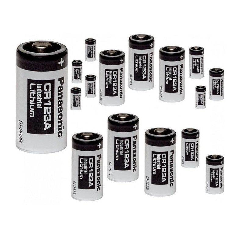 CR123A Panasonic batteries / CR123_10PSC