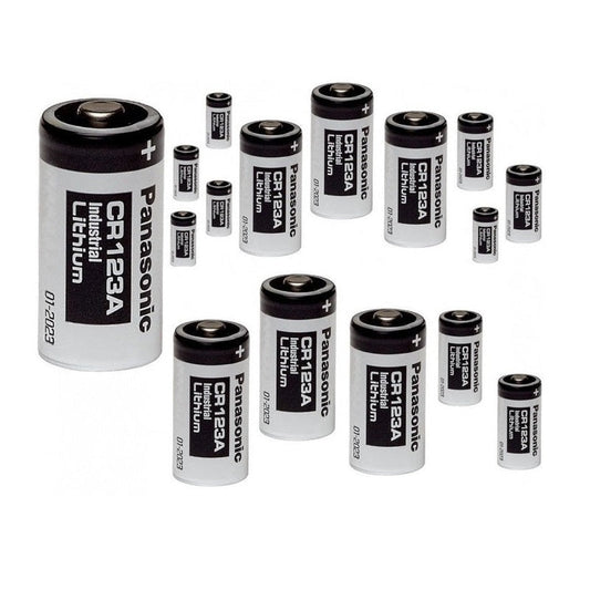 CR123A Panasonic batteries / CR123_10PSC