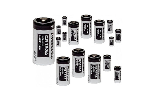 CR123A Panasonic batteries / CR123_10PSC