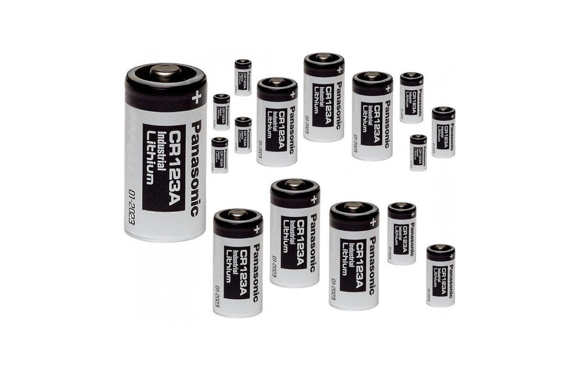 CR123A Panasonic batteries / CR123_30PSC