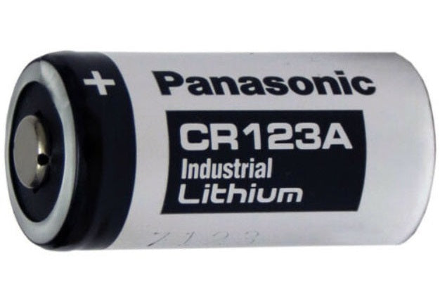 CR123A Panasonic batteries / CR123 4 Pcs