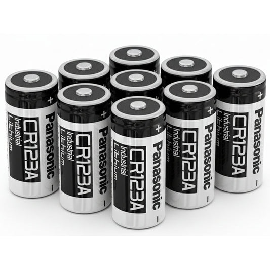 CR123A Panasonic batteries / CR123 8 Pcs