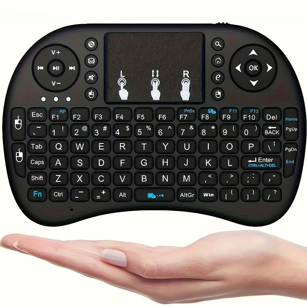 Mini Wireless Keyboard With Touchpad Mouse Combo