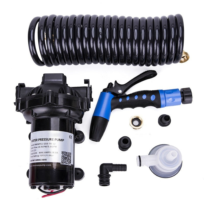 Washdown Pump Kit 18.9 Lpm And 70 Psi Pressure 12V