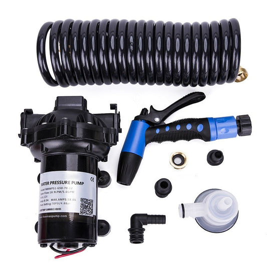 Washdown Pump Kit 18.9 Lpm And 70 Psi Pressure 12V