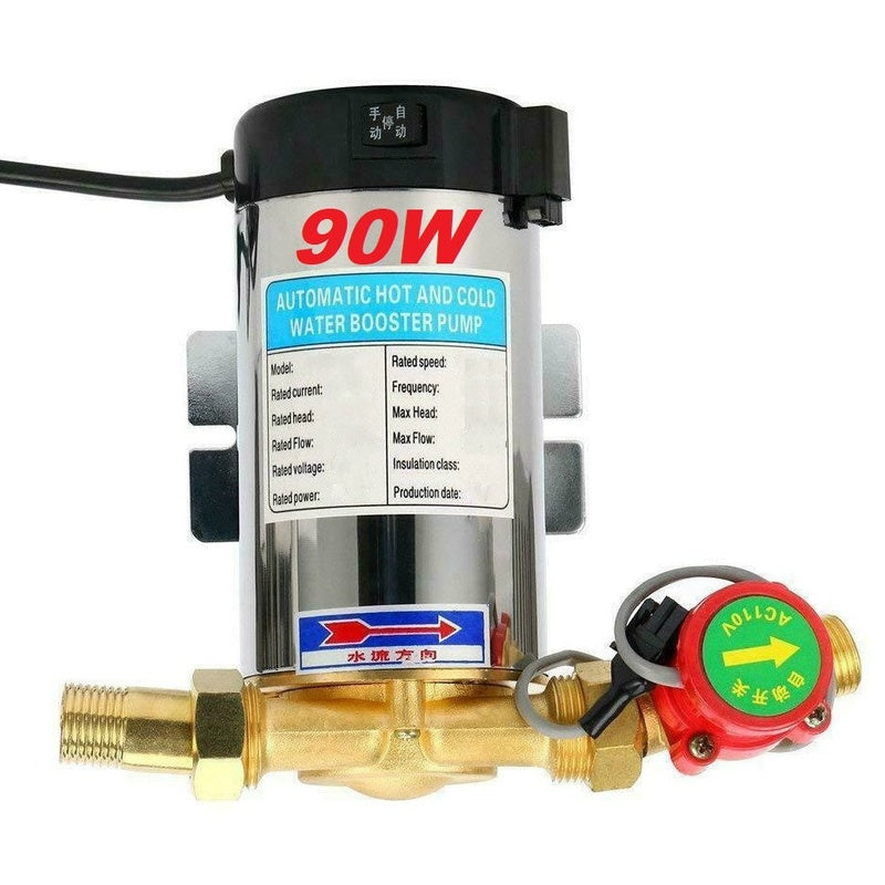 Low Pressure Shower Hot Water Booster Pump 90W