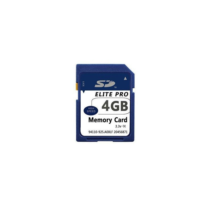 Elite Pro SD Card 4GB