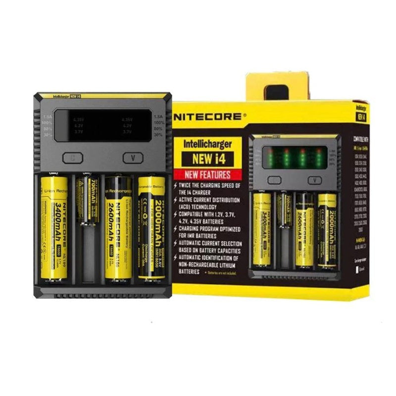 Nitecore Rechargeable battery charger i4