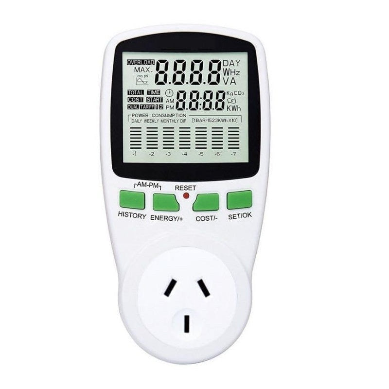 Mains Power Meter Monitor