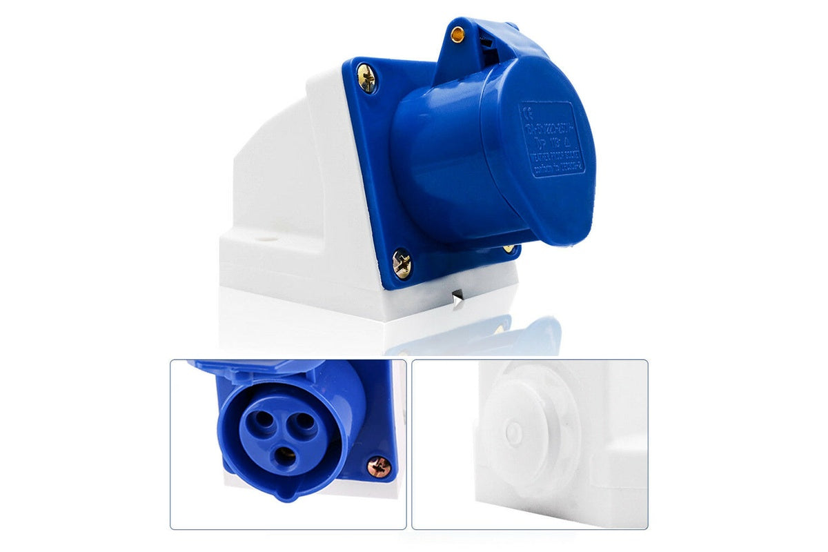 16A IP44 Caravan Surface Sockets Female