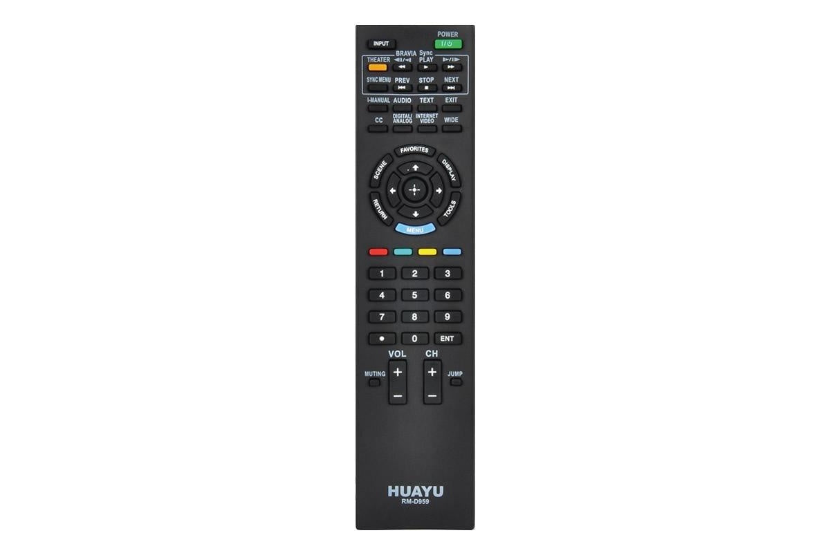 Replacement Sony TV Remote