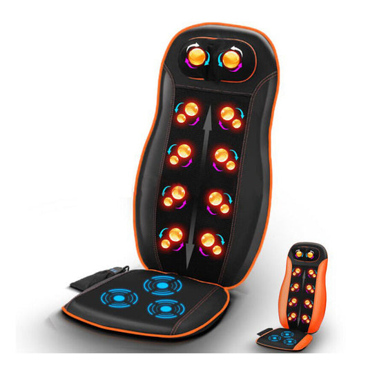 Full Body Back Neck Car Seat Massager Cushion Massage Chair Pad