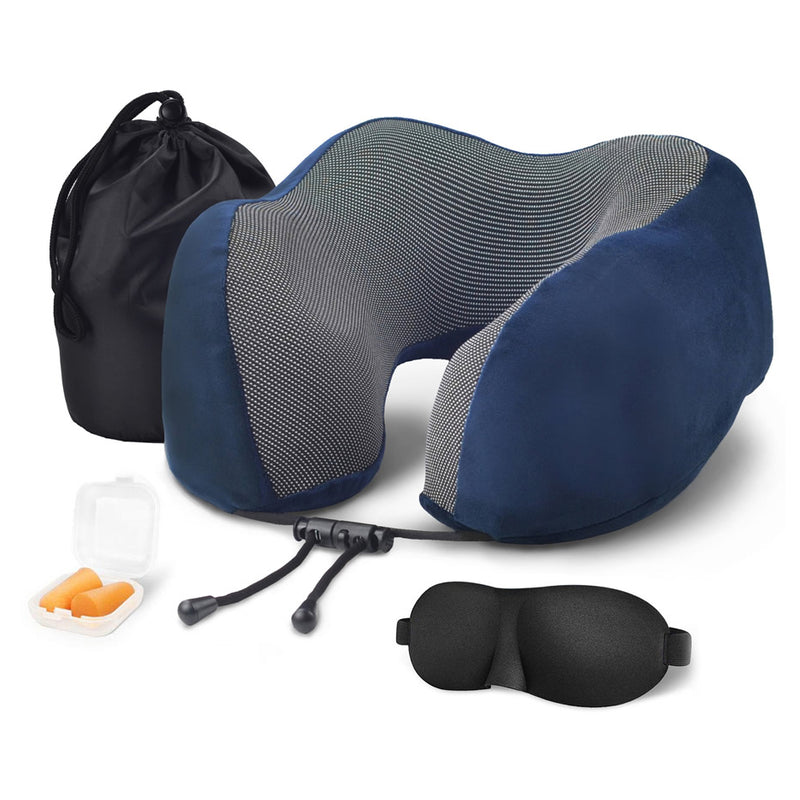 Travel Pillow Blue