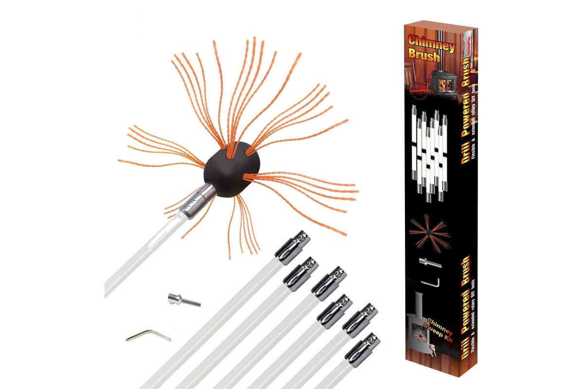 Flexible Dryer Vent Chimney Cleaner Kit