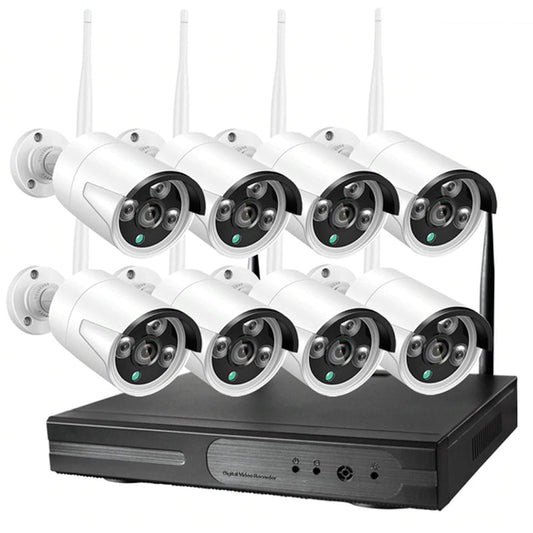Wireless Security Camera System 8 Camera