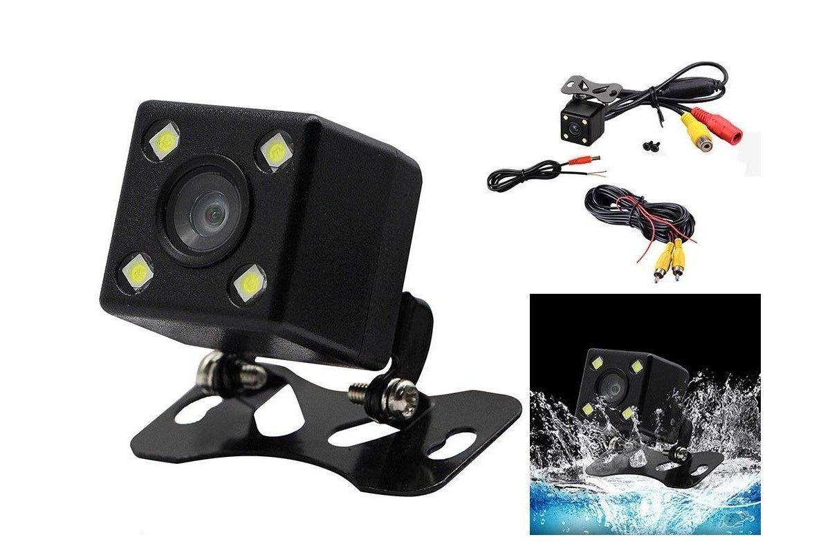 Car Rearview Reversing Camera 4 LED Night Vision