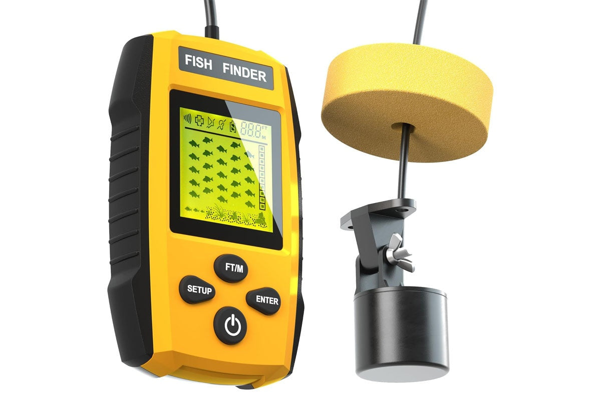 Sonar LCD Fish Finder Fishing Tools Echo Sounder for Fishing