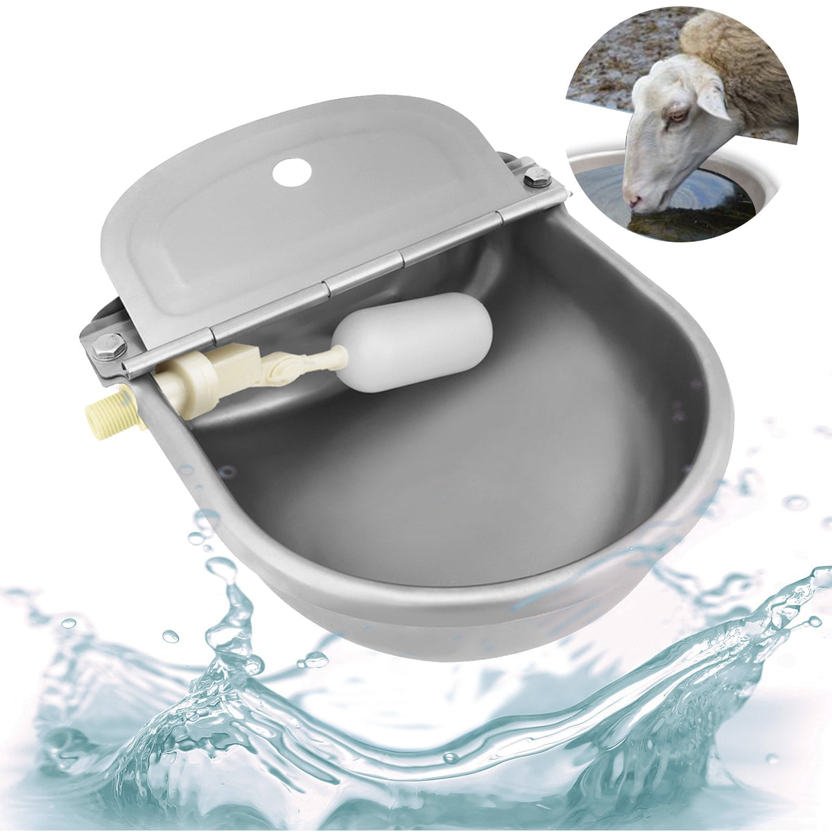 Automatic Drinking Bowl Water Trough Bowl