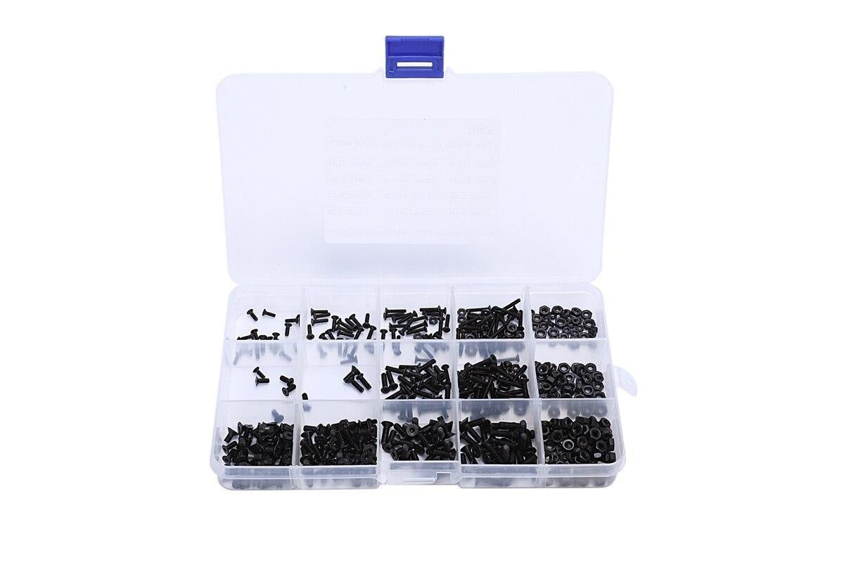 480pcs M2 M3 Countersunk Screws