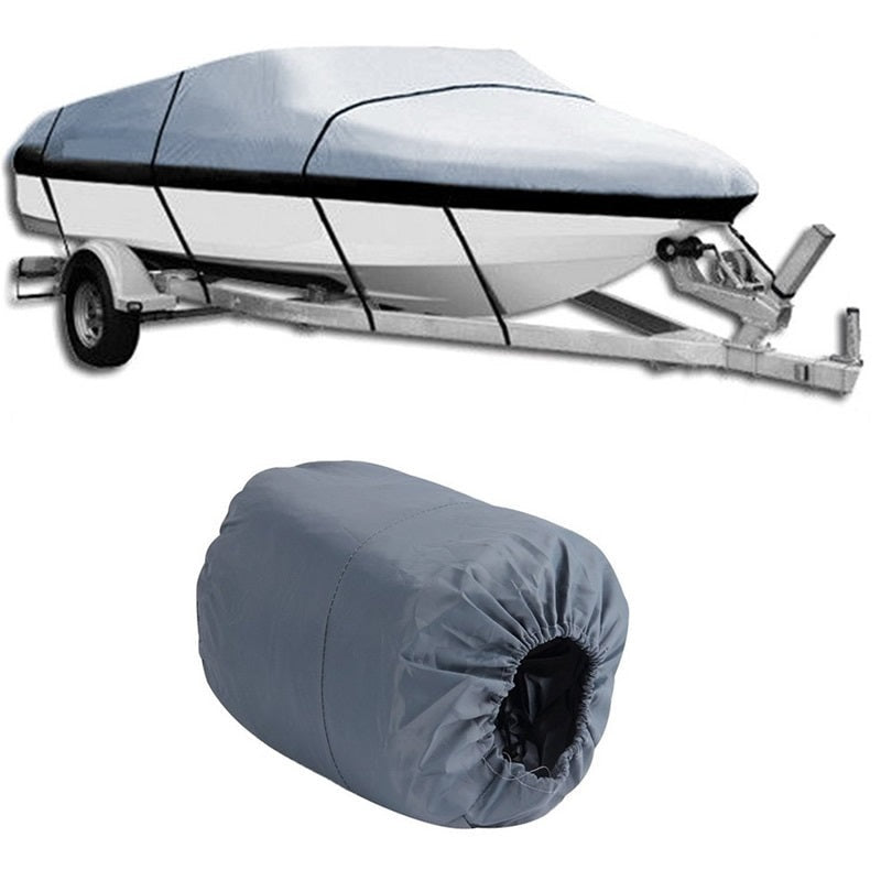 Boat Cover Heavy Duty – 600D Silver Trailerable Boat Cover for 20–22ft V-Hull