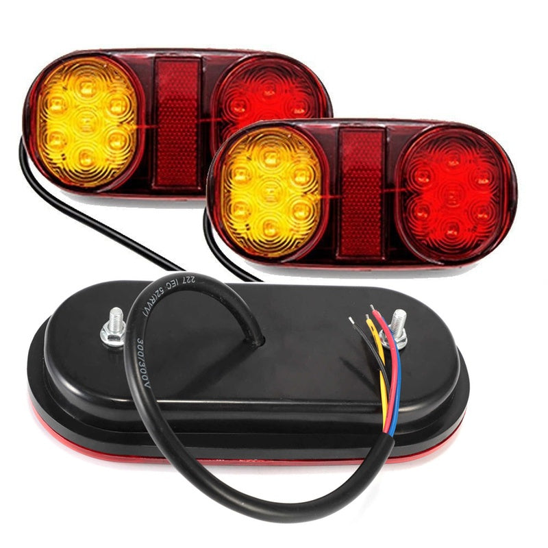 2 Pcs 14 LED Truck Trailer Light