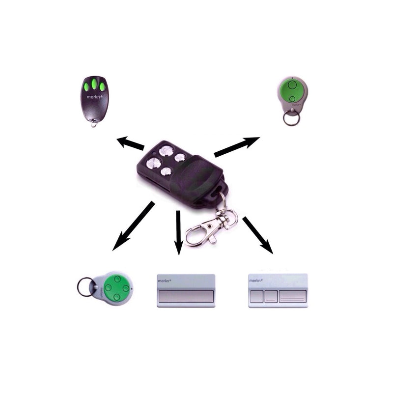 Merlin + Garage Door Remote CM842 CM844 C940 C945 Replacement