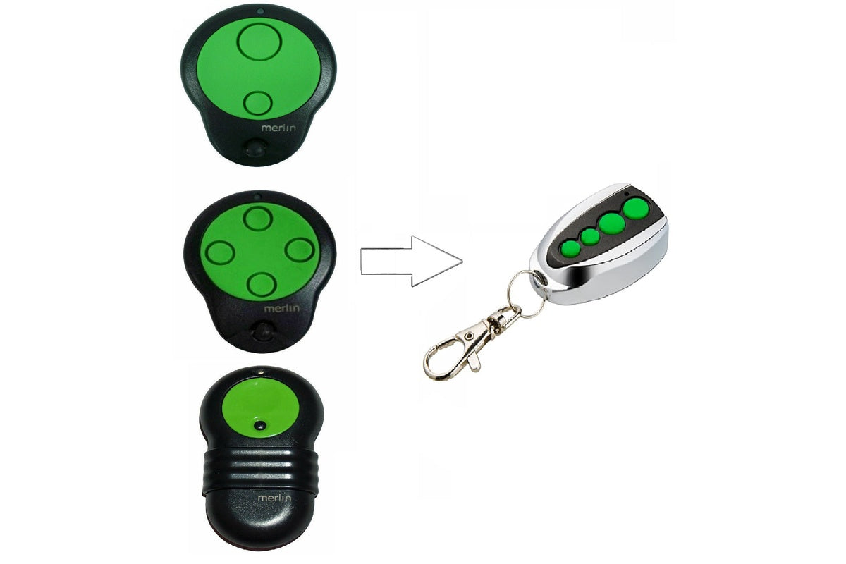 Merlin M832 M842 M844 Series Compatible Garage Remote Control Replacement