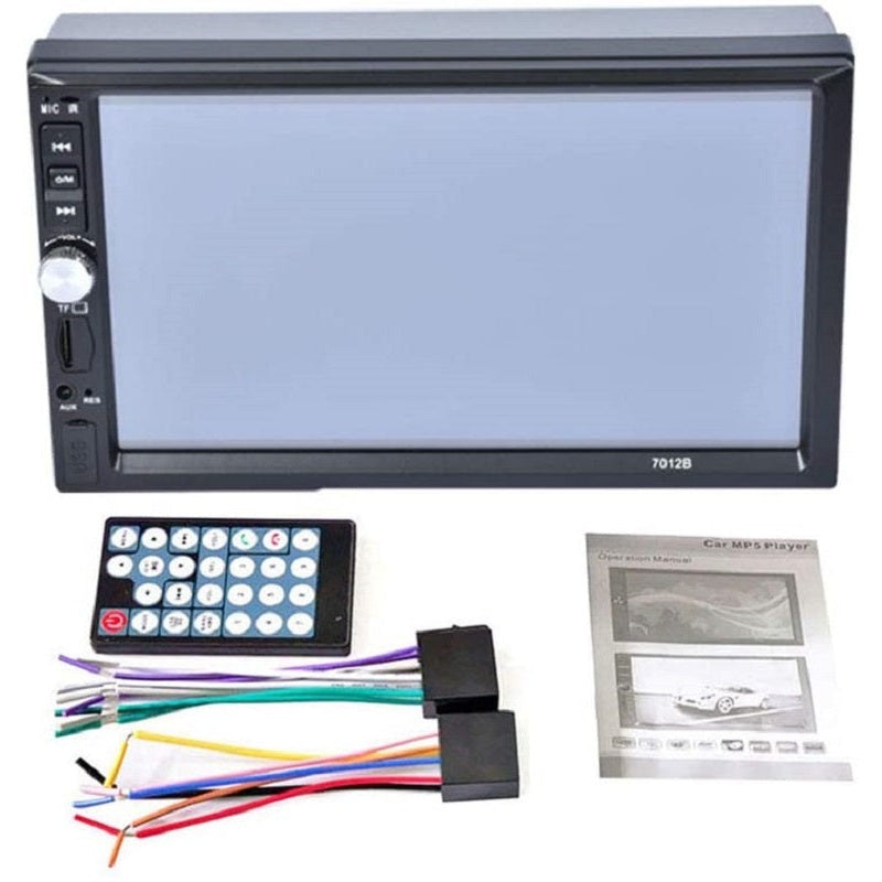 7" Double DIN Touch Bluetooth Car Stereo