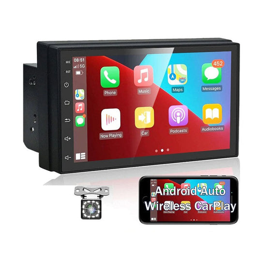 Car Stereo Bluetooth Player with GPS+ Reverse camera