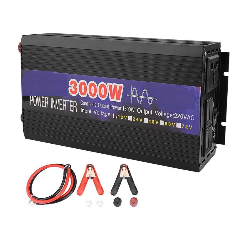 Pure Sine Wave Inverter 3000W 12V