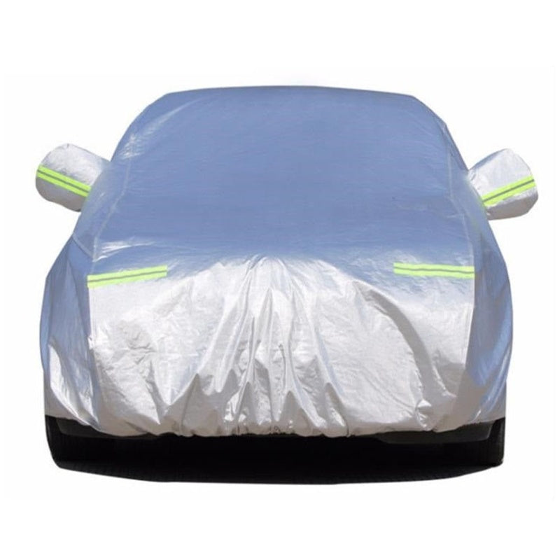 Aluminum Layer Car Cover for Hatchback 2XXL