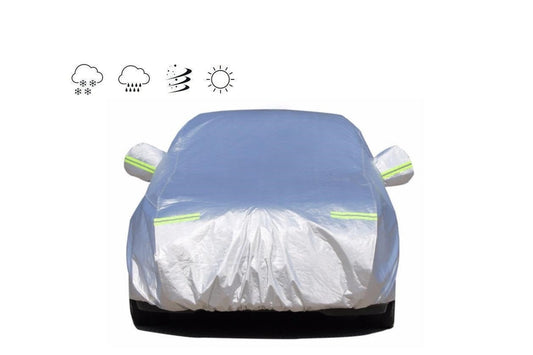 Aluminum Layer Car Cover for Hatchback 2XXL