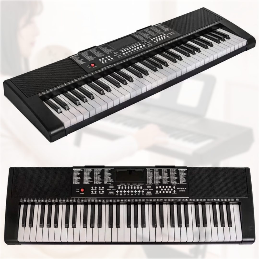 Electronic Keyboard Piano and Piano Stand