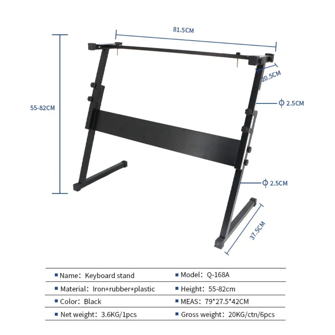 Electronic Keyboard Piano and Piano Stand