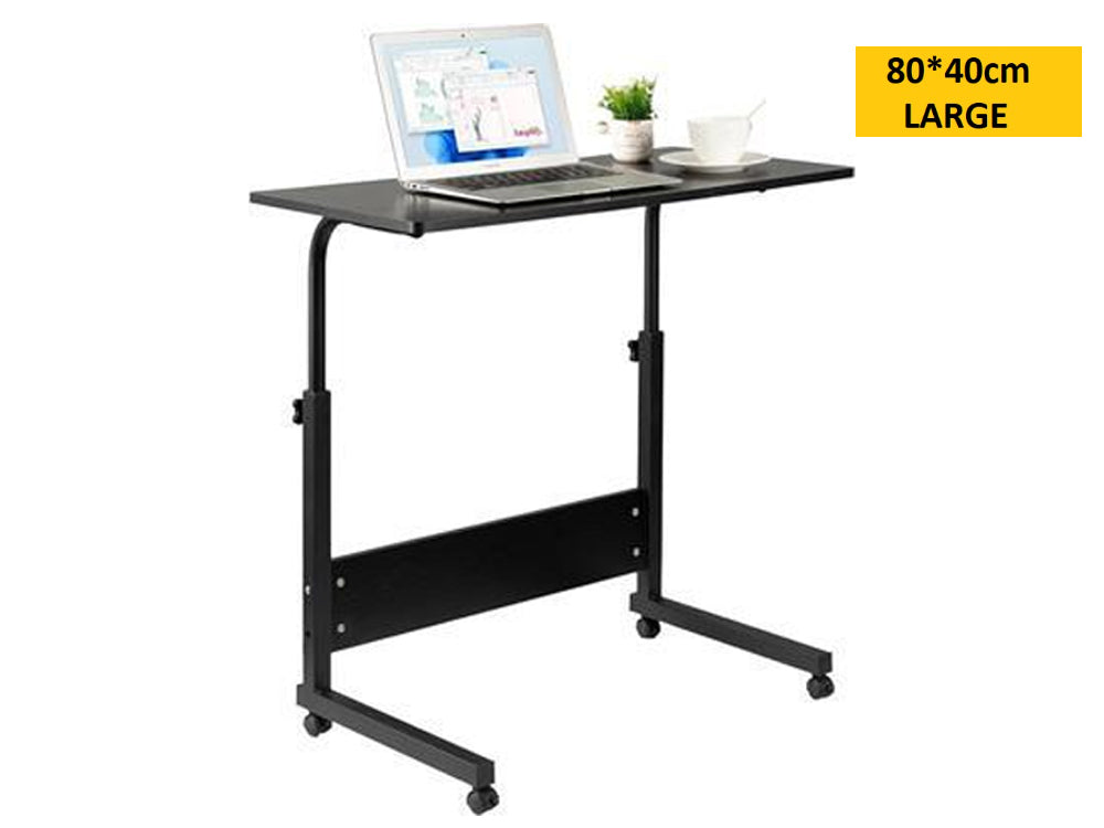 Adjustable Laptop Table Desk Stand with Wheels