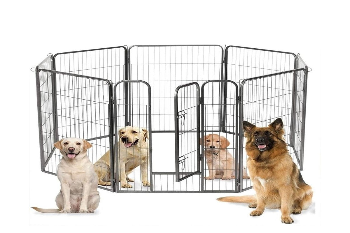 8 Panel Pet Playpen 100cm
