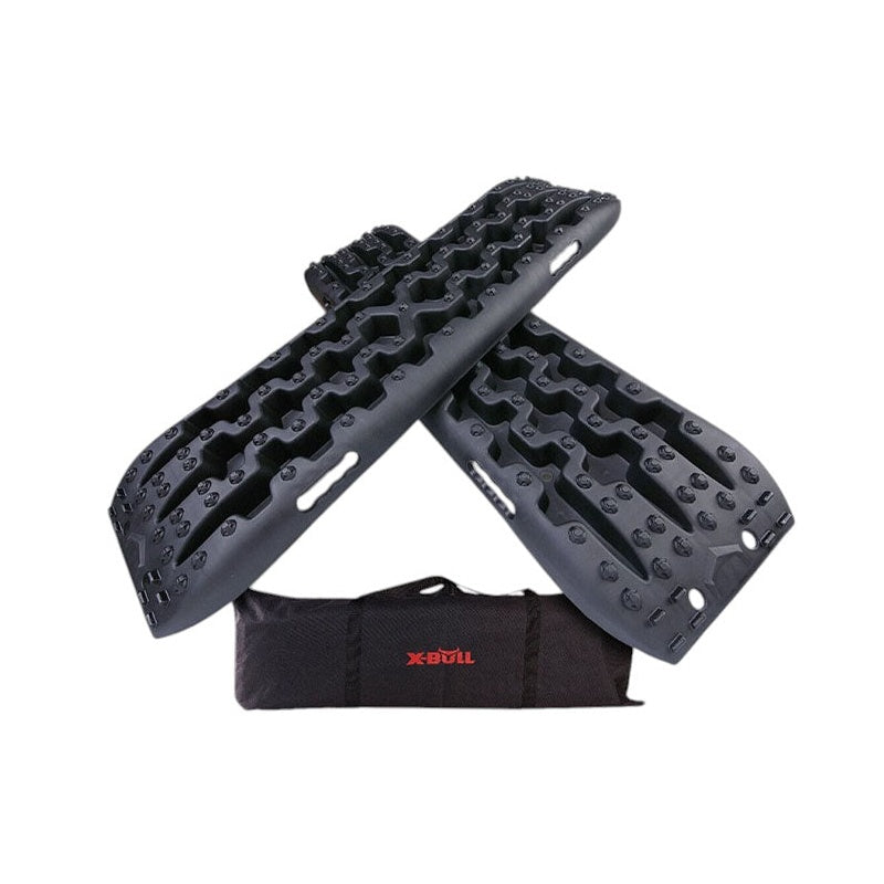 Recovery Tracks X-BULL – 3rd Gen Traction Boards for Sand Mud Snow 4WD Black