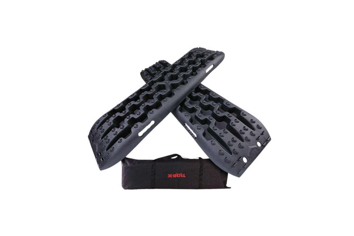 Recovery Tracks X-BULL – 3rd Gen Traction Boards for Sand Mud Snow 4WD Black