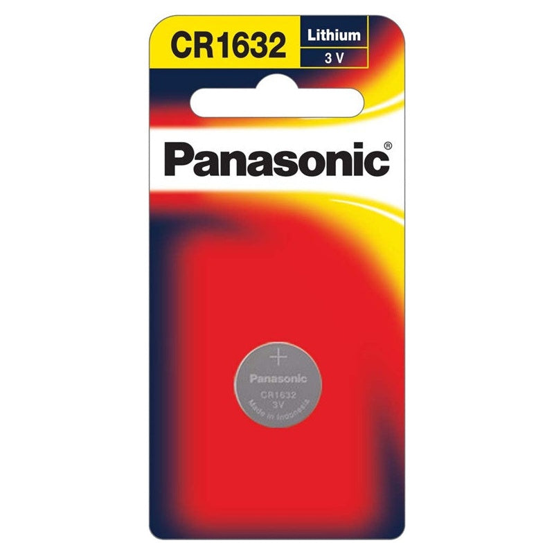 Panasonic CR1632 3V Lithium Coin Battery Long Lasting Power Cell