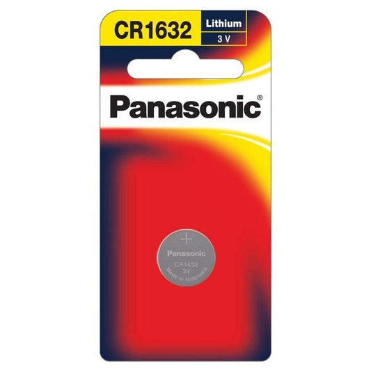 Panasonic CR1632 3V Lithium Coin Battery Long Lasting Power Cell