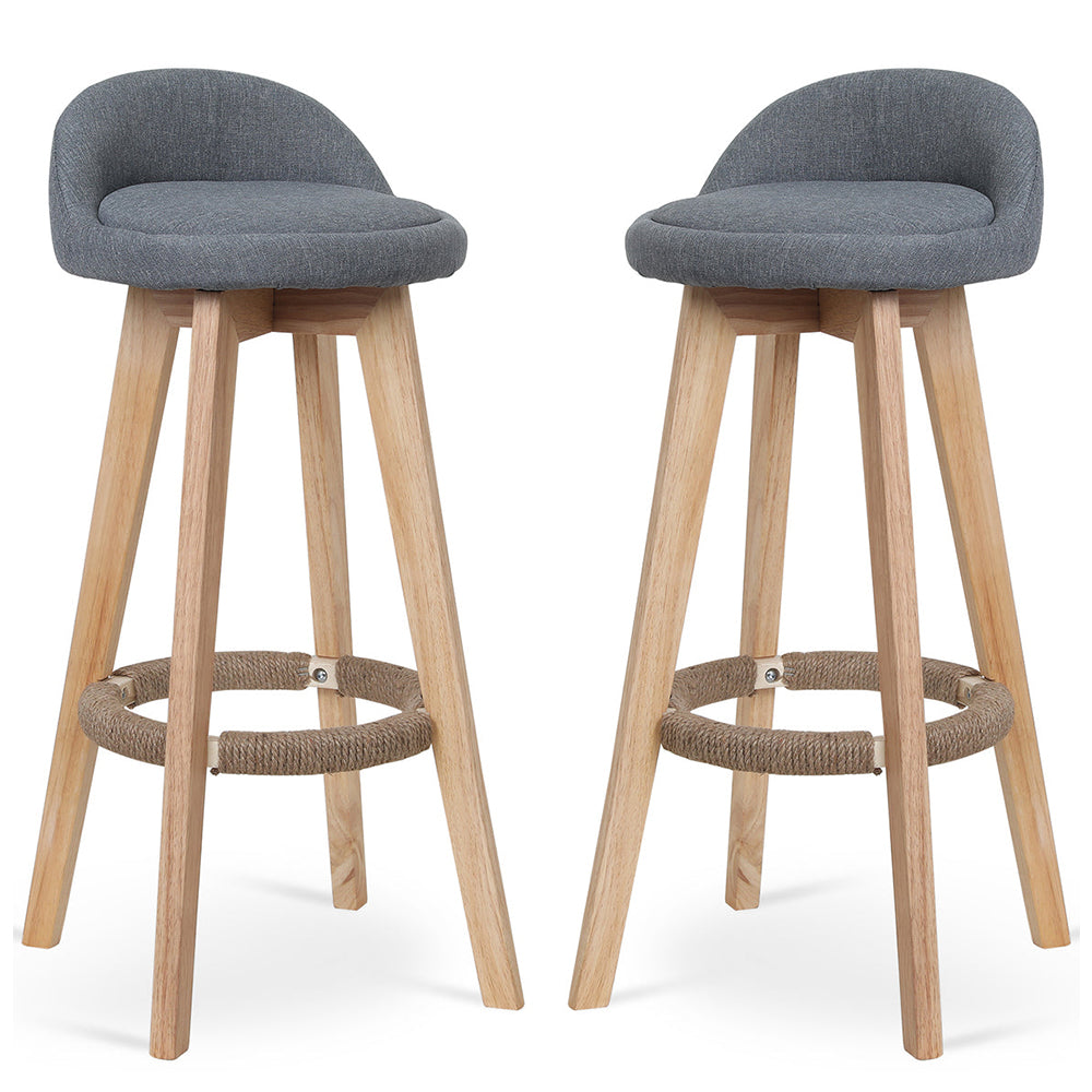 Bar Stools Chair High Feet European Modern Bar Stools Chairs Gray color