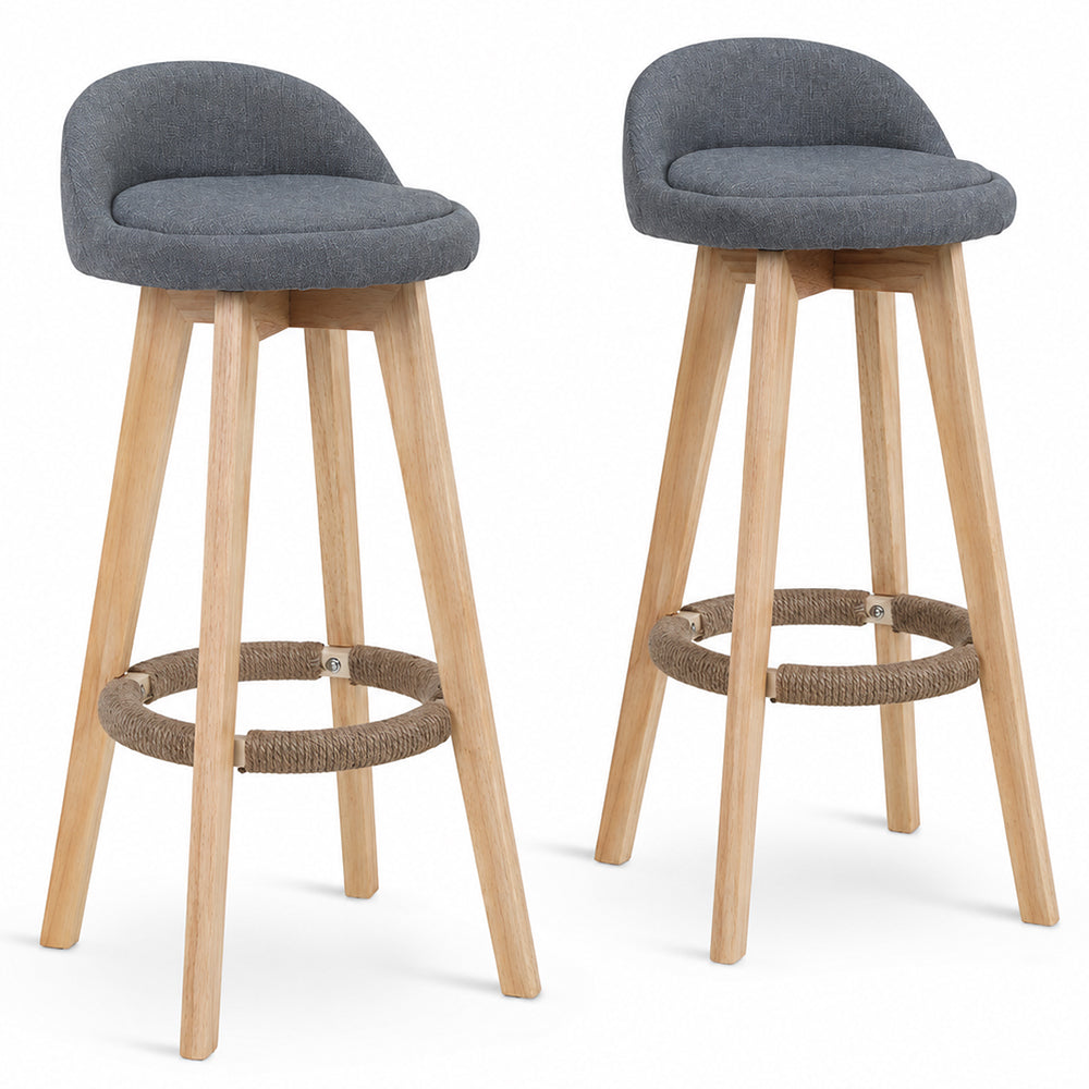 Bar Stools Chair High Feet European Modern Bar Stools Chairs Gray color