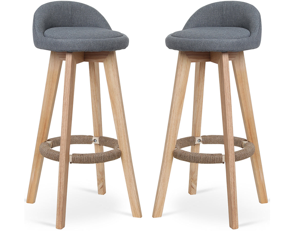 Bar Stools Chair High Feet European Modern Bar Stools Chairs Gray color